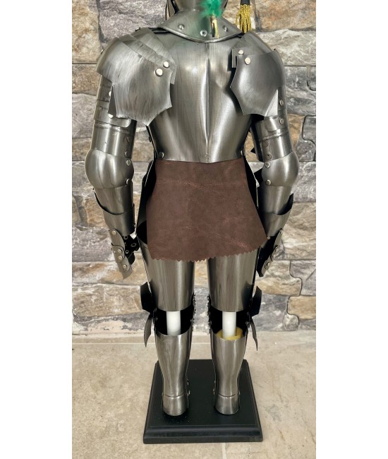 Desk suit-of-armour (light finish) -  Miniature Armor 