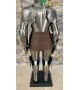 Desk suit-of-armour (light finish) -  Miniature Armor 