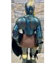 Desk suit-of-armour (dark finish) - Miniature Armor 