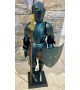Desk suit-of-armour (dark finish) - Miniature Armor 