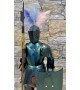 Desk suit-of-armour (dark finish) - Miniature Armor 