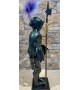 Desk suit-of-armour (dark finish) - Miniature Armor 