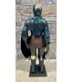 Desk suit-of-armour (dark finish) - Miniature Armor 