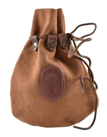 Medieval leather pouch