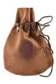 Medieval leather pouch