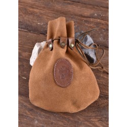 Medieval leather pouch