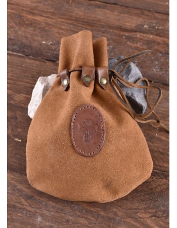 Medieval leather pouch