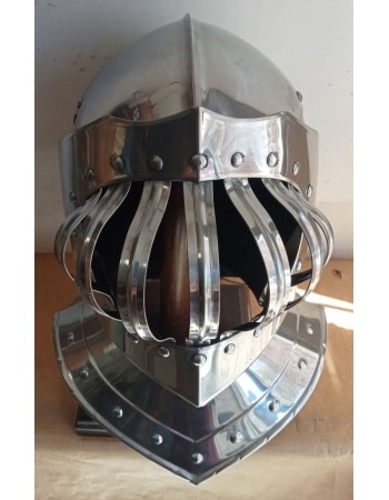 Medieval Horse Rider's Helmet, Parade helmet
