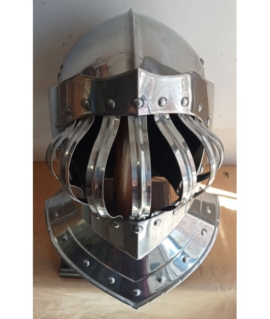 Medieval Horse Rider's Helmet, Parade helmet