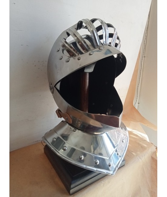 Medieval Horse Rider's Helmet, Parade helmet