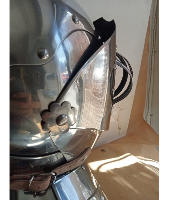 Medieval Horse Rider's Helmet, Parade helmet