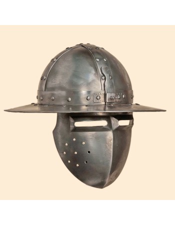 Medieval kettle hat