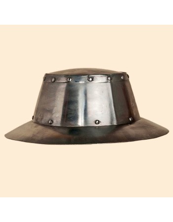 Medieval kettle hat