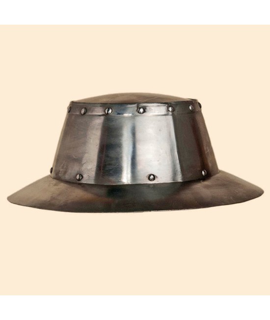 Medieval kettle hat