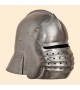 Bellows sallet helmet