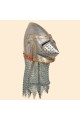 Medieval Bascinet helmet