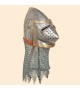 Medieval Bascinet helmet