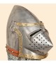 Medieval Bascinet helmet