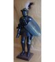 Desk suit-of-armour (dark finish) - Miniature Armor 