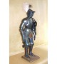 Desk suit-of-armour (dark finish) - Miniature Armor 