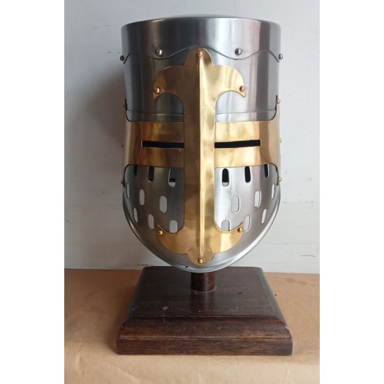Templar helmet cylinder