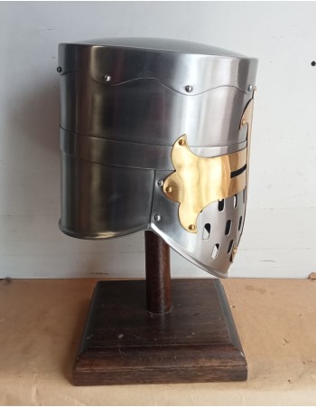 Templar helmet cylinder