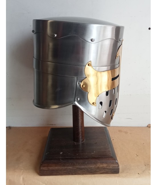Templar helmet cylinder