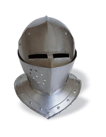 Medieval knight's Helmet - Armet Helmet
