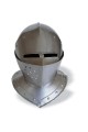 Elmo medievale da cavaliere - elmo chiuso