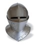 Medieval knight's Helmet - Armet Helmet