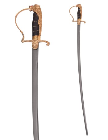 German lion's head saber