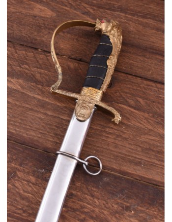 German lion's head saber