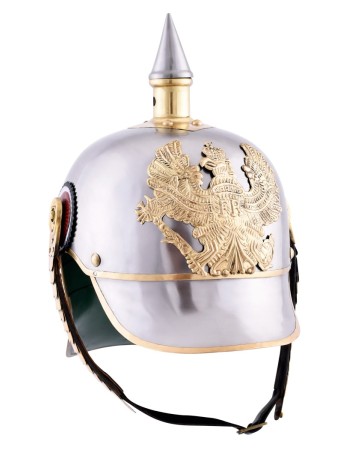Prussian helmet in steel