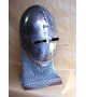 Klappvisor Bascinet - Medieval helmet