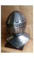 Basinet helmet, great head armour