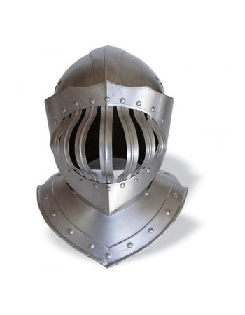 Medieval Horse Rider's Helmet, Parade helmet