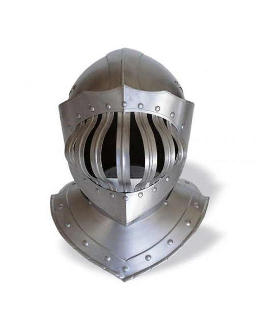 Medieval Horse Rider's Helmet, Parade helmet