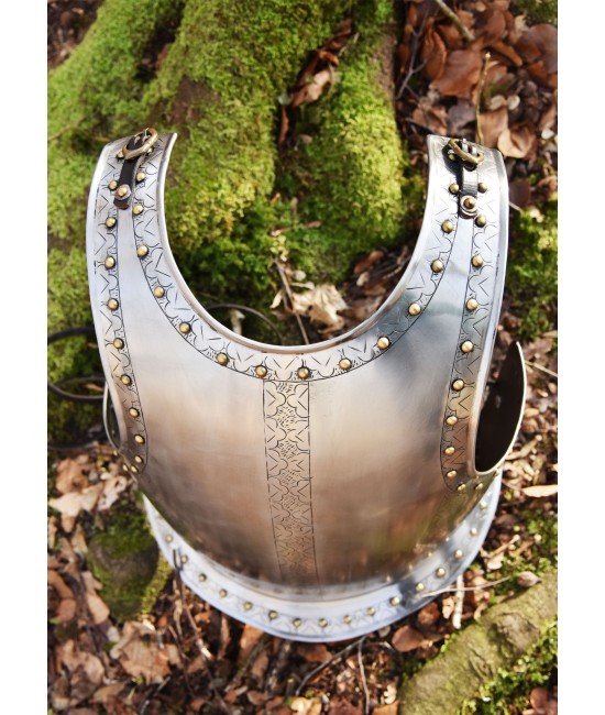 Medieval Breastplate - with engravings