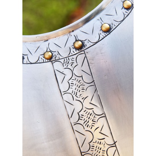 Medieval Breastplate - with engravings