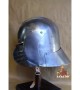 Bellows sallet helmet