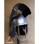 Bellows sallet helmet