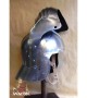 Bellows sallet helmet