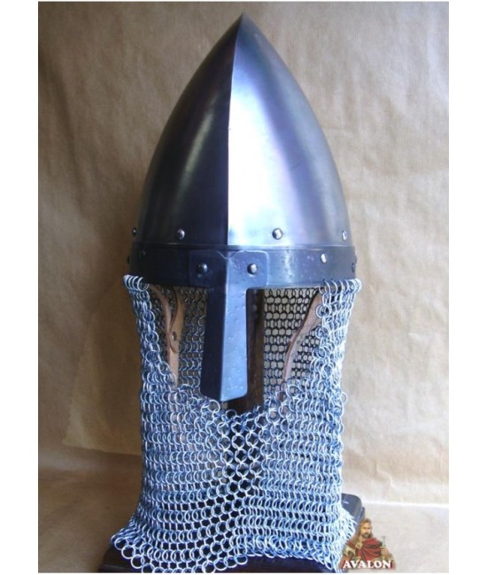 Norman Nasal Helmet, Wearable Costume Armor