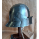 Gothic sallet helmet with visor