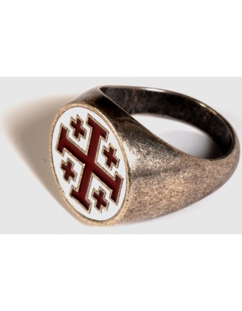 Jerusalem cross ring