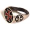 Templar Enameled Ring