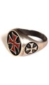 Templar Enameled Ring