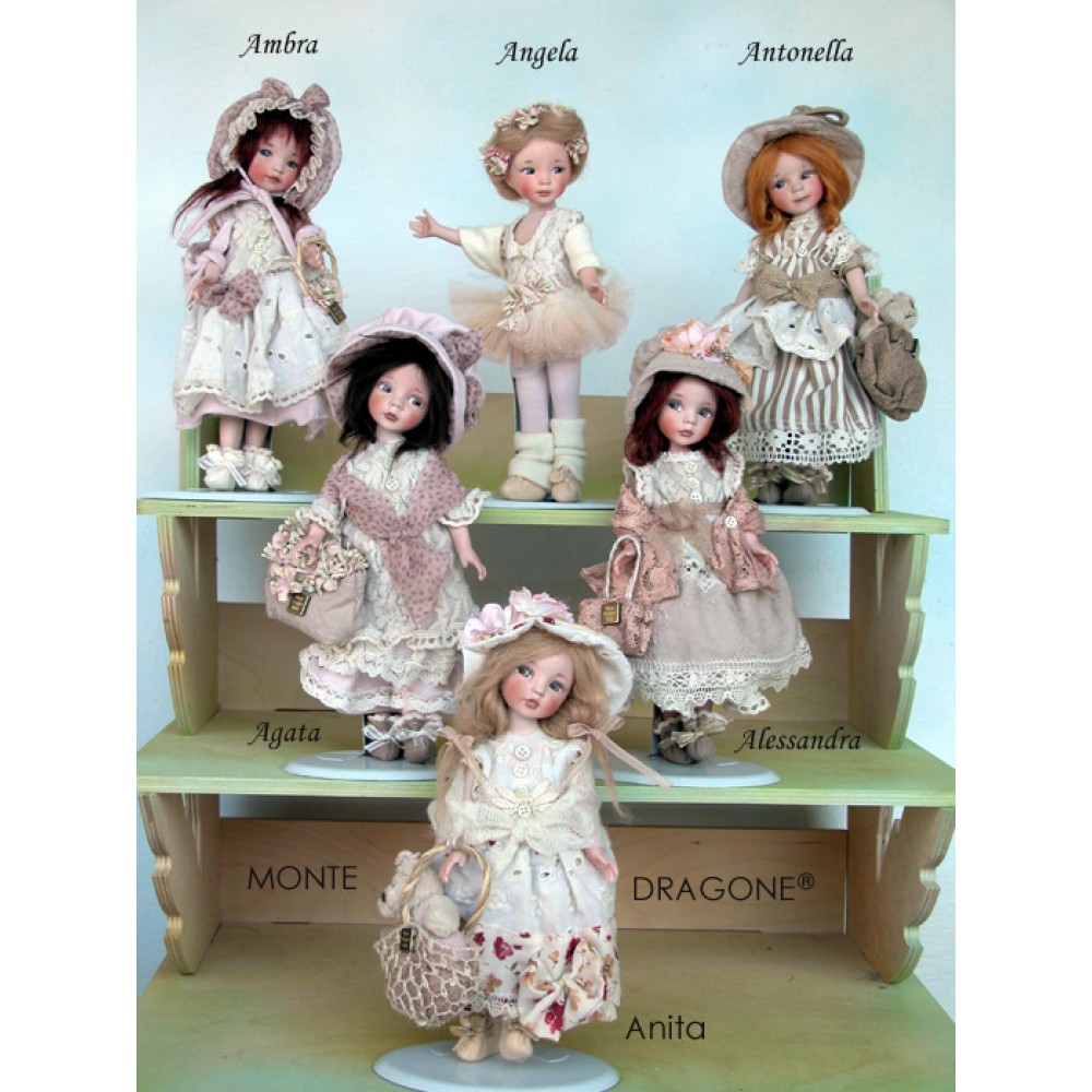 Dolls Anita Angela Antonella Alessandra Agata Ambra