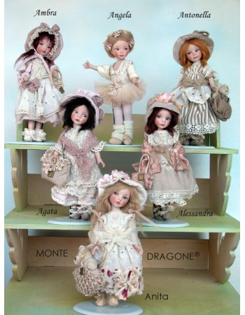 Dolls: Anita, Angela, Antonella, Alessandra, Agata, Ambra