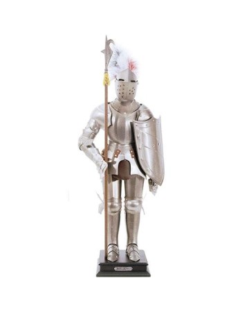 Desk suit-of-armour (light finish) -  Miniature Armor 